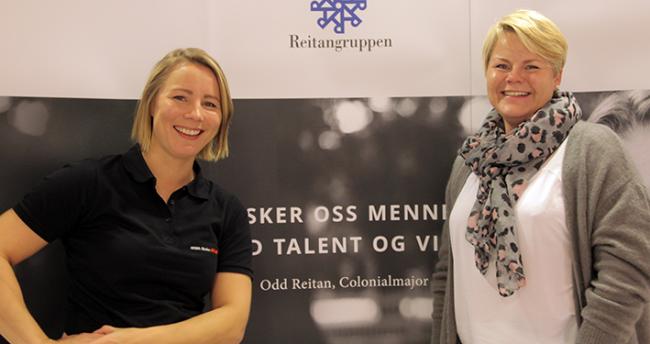 Anna Birgitte Johansen og Anne Toftsund i Reitangruppen