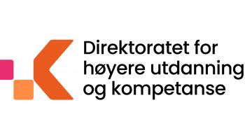 Logo Direktoratet for høyere utdanning og kompetanse