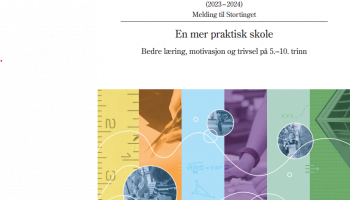 Bilde av forsiden på Stortingsmeldingen