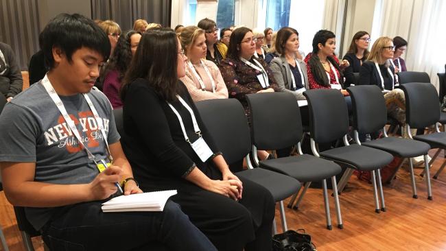 Fra en workshop under den internasjonale karriereveiledningskonferansen i Gøteborg 2018.