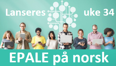 EPALE lanseres på norsk i uke 34
