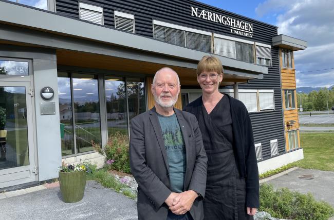 Bilde av Fredrik Hanssen og Åse Gjerdrum i Karriere Troms