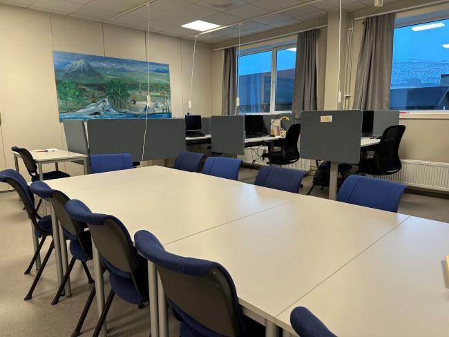 Bilde av et klasserom