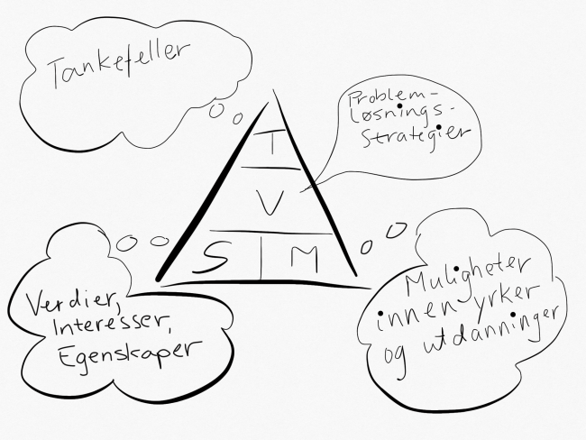 Modell, pyramide CIP-rammeverket Modell, pyramide CIP-rammeverket