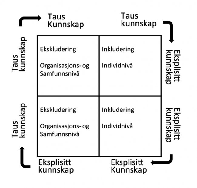 Omarbeidet SECI-modell